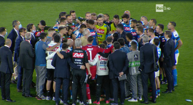 Grande festa per il Napoli, Gattuso raduna tutti e fa un discorso da brividi alla squadra! ADL fissa l'obiettivo: Adesso la Champions League!
