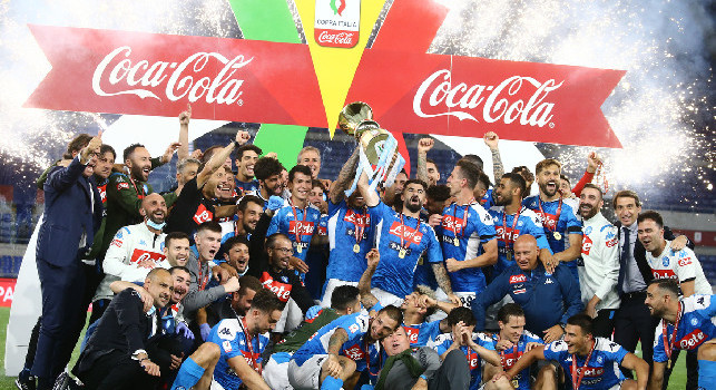 SSC Napoli, in arrivo il francobollo per celebrare la conquista degli azzurri della Coppa Italia