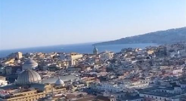 Petagna in ritiro con la Spal ma si gode il panorama di Napoli [VIDEO]