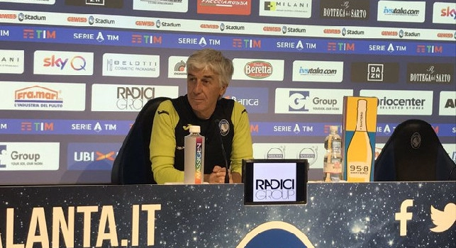 Atalanta, Gasperini ai broadcaster: Partita di maturità, abbiamo dimostrato di saper difendere contro un Napoli forte: siamo stati superiori