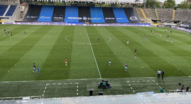 Atalanta-Napoli, finisce a reti inviolate il primo tempo