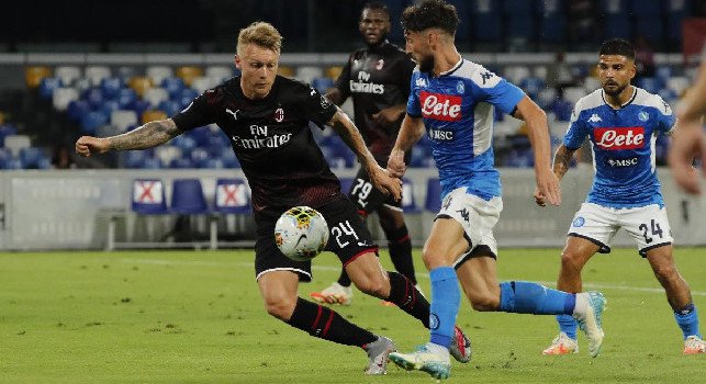 Napoli in vantaggio! Mertens beffa Donnarumma e ribalta il risultato