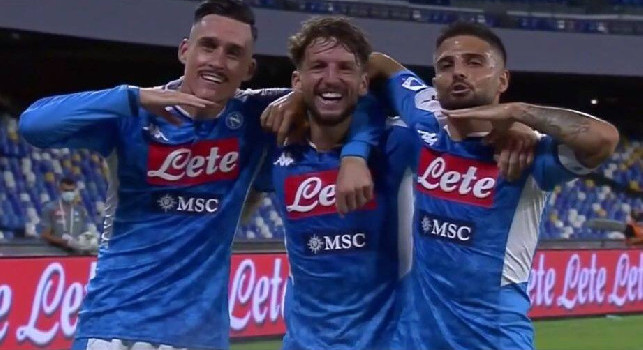 Mertens, Callejon e Insigne