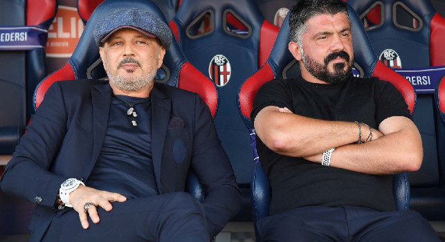 Mihajlovic e Gattuso in panchina, la SSC Napoli: Questo è il calcio che ci piace! [FOTO]