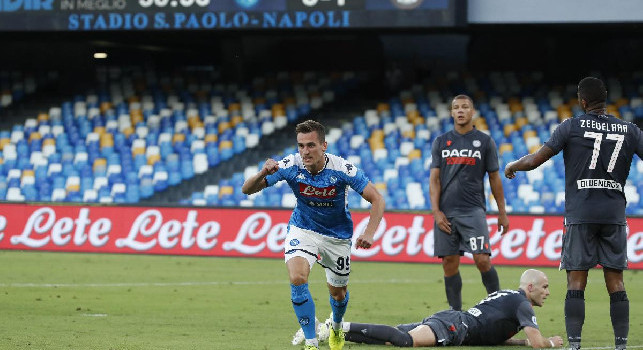 Napoli-Udinese 1-1, le statistiche all'intervallo: dominio azzurro per possesso palla e tiri effettuati [GRAFICO]