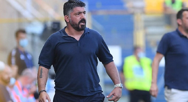 Squadra molle e senza nerbo, il peggior primo tempo. Il Mattino: Gattuso manda giù l'ennesimo boccone e pensa al Barcellona