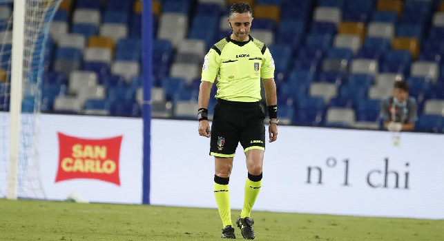 arbitro Napoli venezia aureliano