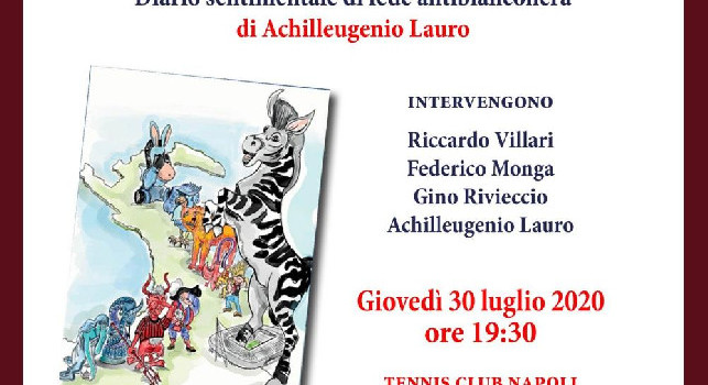 La Juve nuoce alla salute, giovedì la presentazione del libro del nipote di Achille Lauro [FOTO]