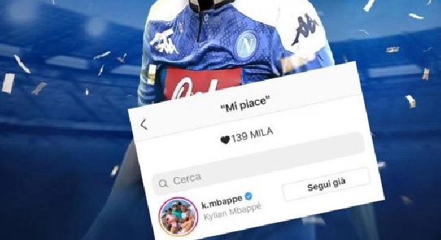 Super attacco anche a Fifa con Osimhen al Napoli: arriva il like di Mbapp&egrave; [FOTO]