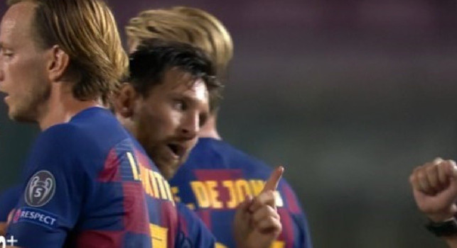 Dalla Spagna - Messi all'intervallo: Non facciamo gli str***i, possiamo fargliene otto