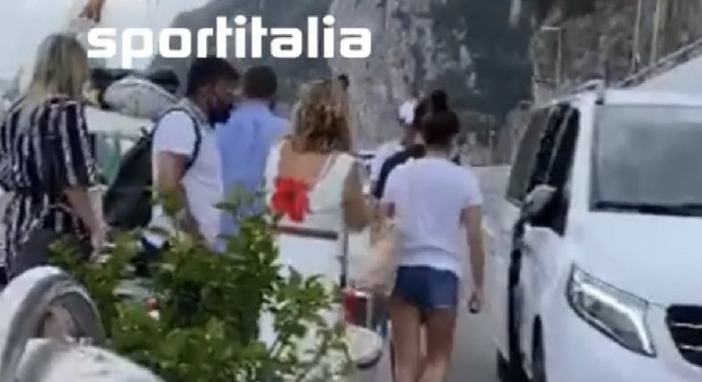 Gattuso sbarca a Capri