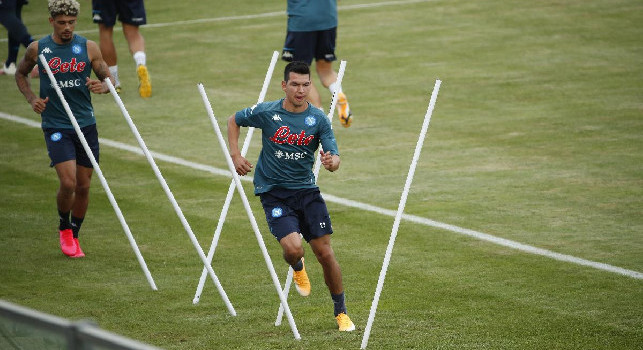 Hirving Lozano, attaccante messicano del Napoli