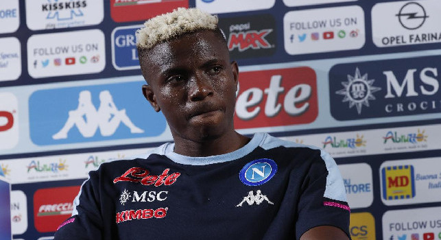 Victor Osimhen, attaccante del Napoli e della nazionale nigeriana