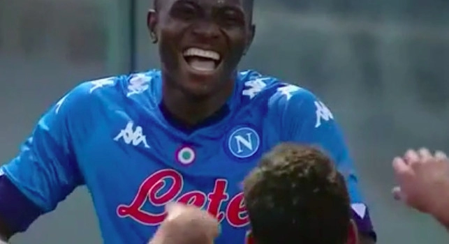 Napoli-Aquila, tripletta di Osimhen in 8 minuti! [VIDEO]
