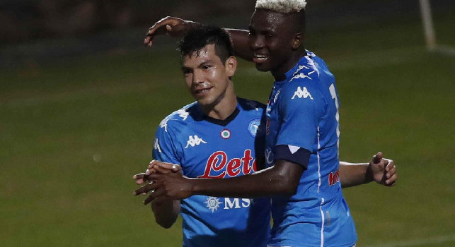 Gazzetta - Osimhen è una furia, avversari sventurati! La potenza del suo scatto è devastante, Lozano comincia a integrarsi negli schemi