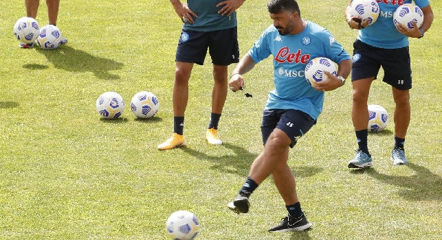 Il Mattino - Napoli-Teramo, le probabili scelte di Gattuso: nuova coppia di difensori, Lozano e Politano con Osimhen