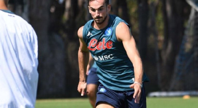 Fabian si allena a Castel Volturno dopo la parentesi in nazionale: Sono tornato! [FOTO]