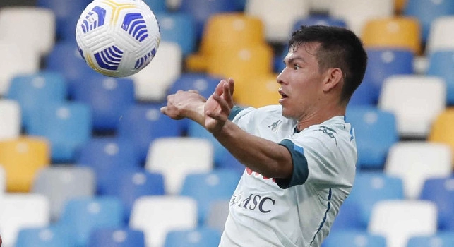 Hirving Lozano, attaccante messicano del Napoli