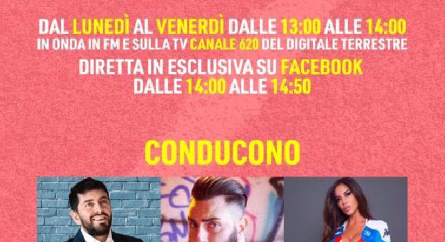 Parte ‘Il Sogno Nel Cuore’ con Diego Maradona Junior da lunedì su Radio Crc
