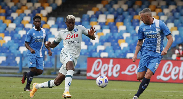 Victor Osimhen, attaccante del Napoli e della nazionale nigeriana