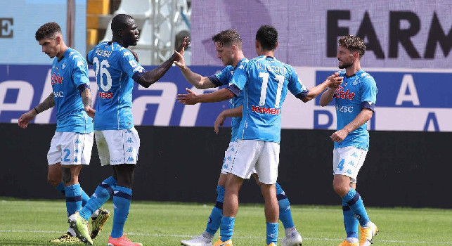 Parma-Napoli, dai 1000 tifosi sugli spalti alle esultanze di Mertens e Insigne: Osimhen, debutto positivo [FOTOGALLERY CN24]