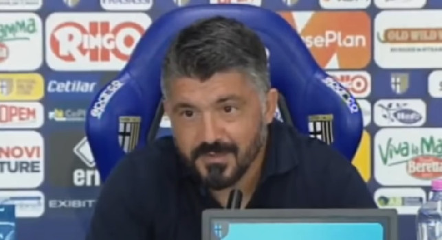Gennaro Gattuso, conferenza Parma-Napoli 0-2
