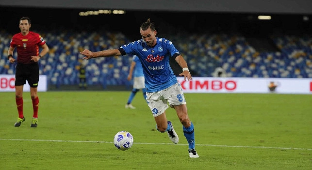 Fabi&aacute;n Ruiz, centrocampista del Napoli