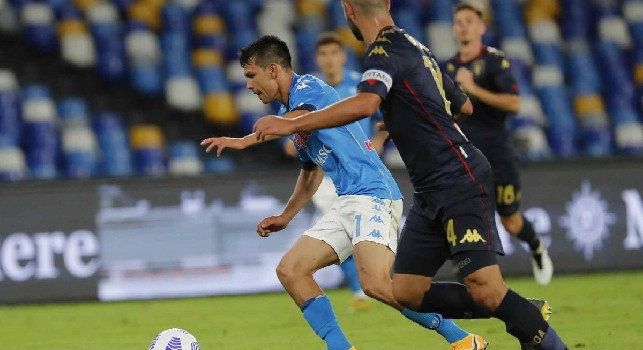 Hirving Lozano, attaccante messicano del Napoli