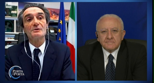 De Luca a Porta a Porta