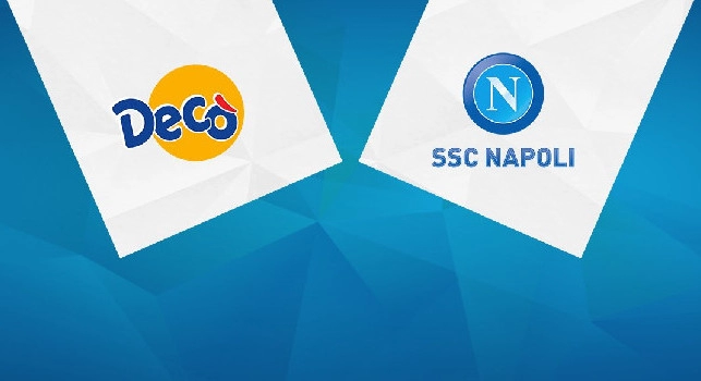 Decó sponsor istituzionale della SSC Napoli, si rinnova la collaborazione tra le due società: il comunicato
