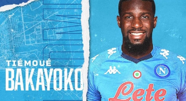 Ti&eacute;mou&eacute; Bakayoko, centrocampista del Napoli in prestito dal Chelsea