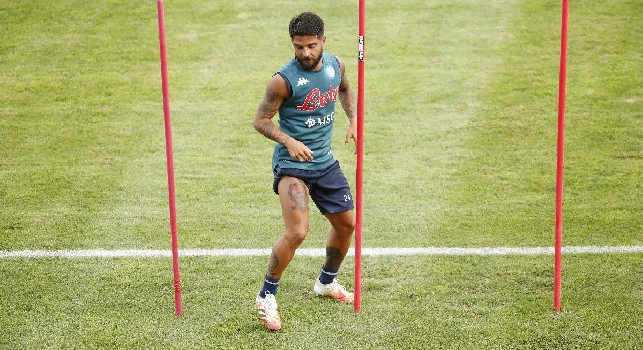 SSC Napoli, il report dell'allenamento: lavoro sulla velocità e seduta tattica per gli azzurri, differenziato per Insigne