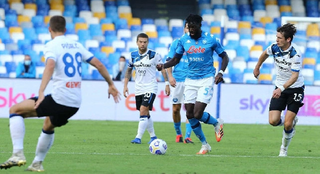 Ti&eacute;mou&eacute; Bakayoko, centrocampista del Napoli in prestito dal Chelsea