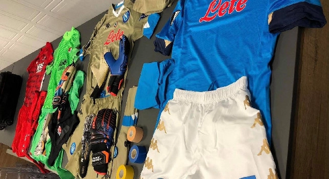 Maglia SSC Napoli versione Europa League