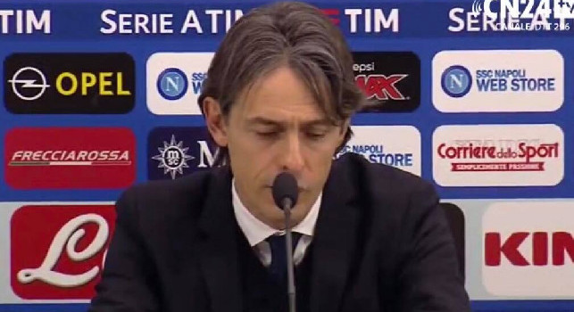 Benevento, Inzaghi in conferenza: Abbiamo fatto spaventare un Napoli che lotterà per lo scudetto! Solo Insigne può mettere la palla lì, siamo orgogliosi