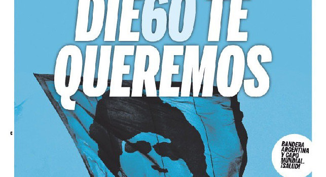 Compleanno Maradona, l'apertura di Olé: Die60, ti amiamo. Gloria al diez! [FOTO]