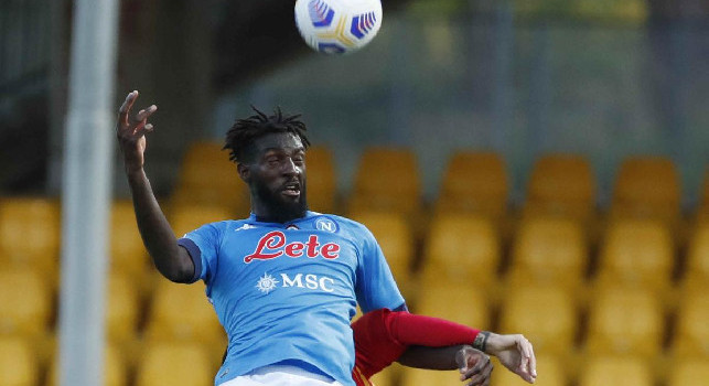 Vantaggio Napoli! Gran colpo di testa di Bakayoko che trafigge Musso