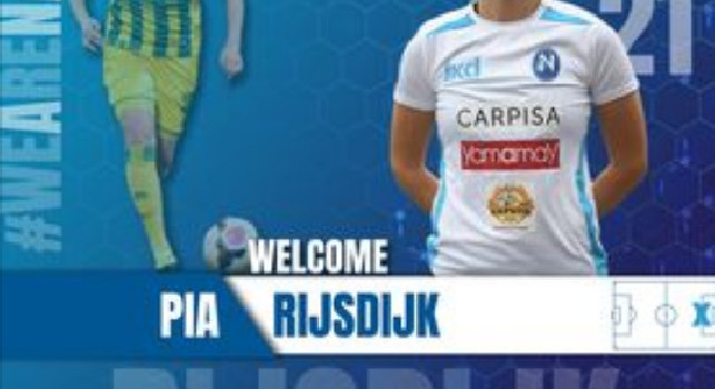 Napoli femminile, arriva l'attaccante olandese Rijsdijk: Dalton in Australia