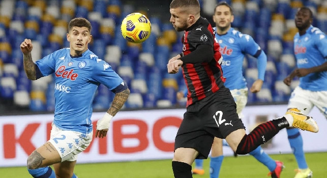 Giallo per Rebic, Politano era ripartito in contropiede