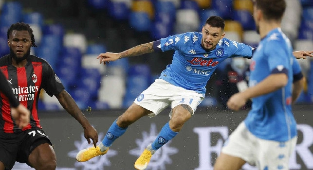 Matteo Politano &egrave; un calciatore italiano, attaccante del Napoli