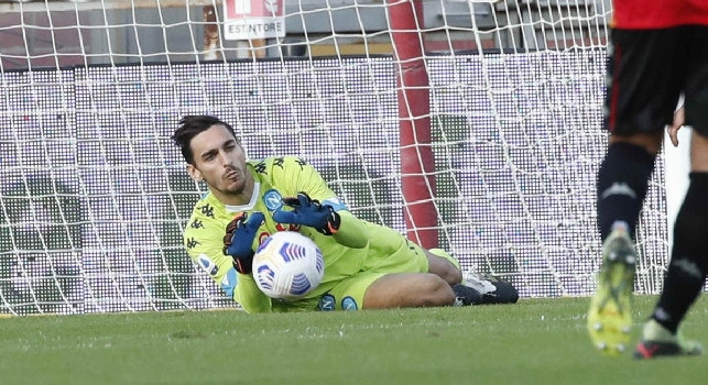 Alex Meret, portiere del Napoli