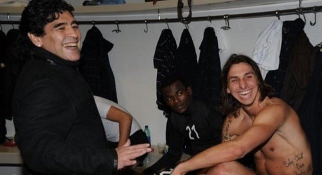 Ibrahimovic: Il mondo ama Maradona per il suo cuore! Oggi invece gli atleti si mostrano perfetti...