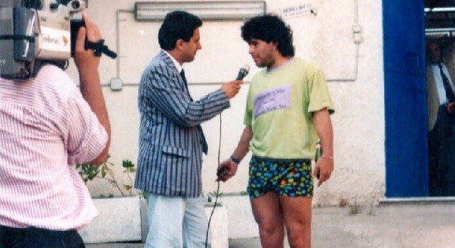 Alvino a CN24: La morte di Maradona non mi passa, sono devastato! Una volta lo intervistai in macchina, temetti di essere investito
