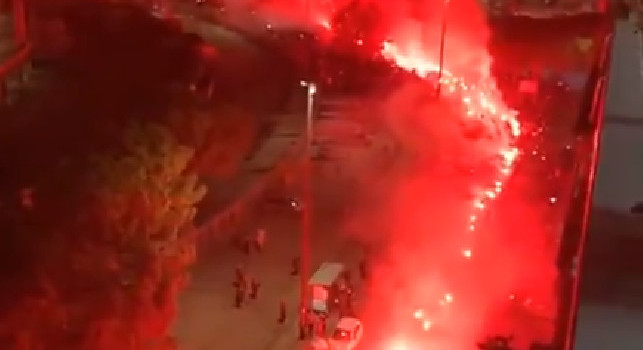 Maradona, coreografia al San Paolo