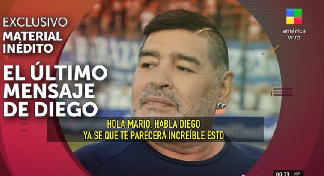Maradona, spunta l'audio Whatsapp al compagno di Verónica Ojeda: Abbi cura di lei e del mio angelo Dieguito Fernando [VIDEO]