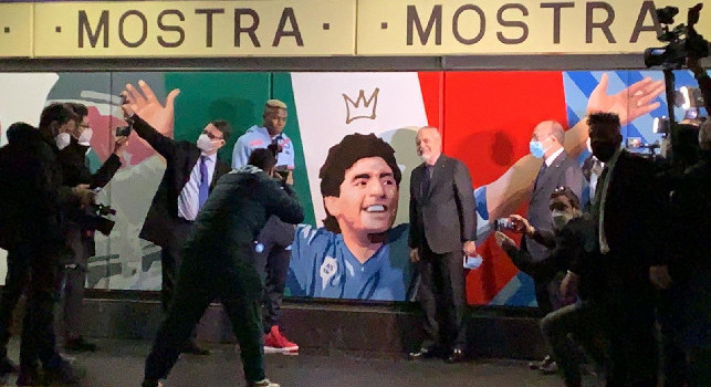 Mostra Stadio Maradona, De Laurentiis: Bella iniziativa, il preludio ad una partenza verso traguardi inimmaginabili
