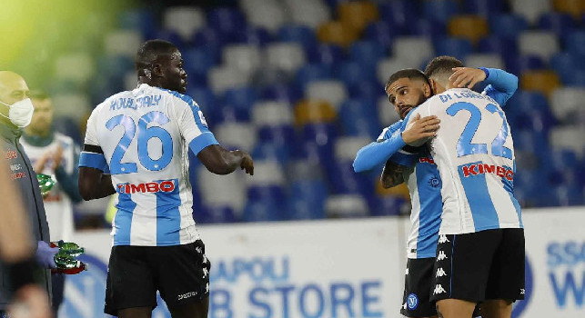 Crotone-Napoli, statistiche primo tempo
