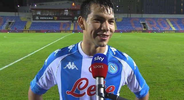 Lozano ride al 45': Cosa mi ha chiesto Gattuso? Non lo so, sicuro devo lavorare di più in difesa per lui!