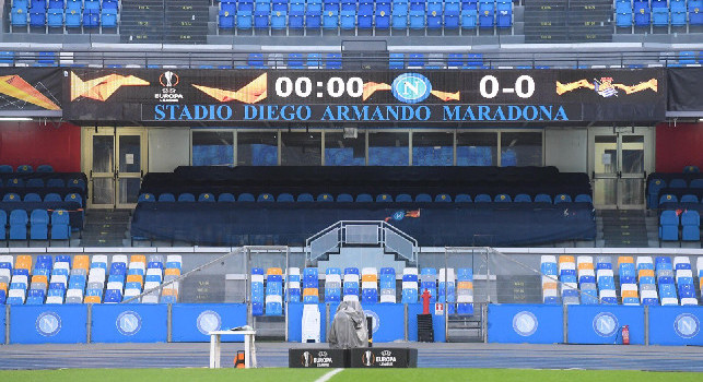 Il Napoli arriva per la prima volta allo stadio Diego Armando Maradona [VIDEO]