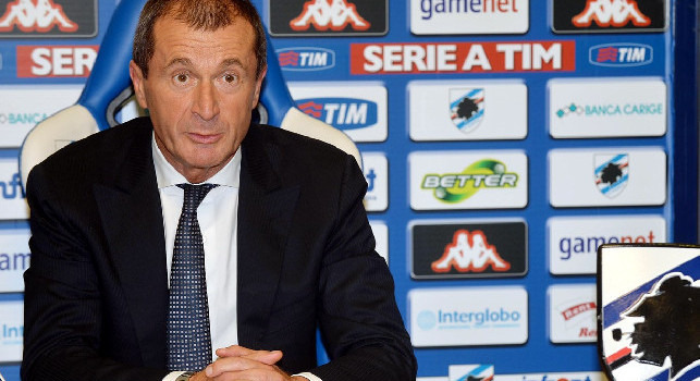Sampdoria, Osti: Concentrati sul Napoli, Ferrero sta trattando il rinnovo sia di Quagliarella che di Ranieri